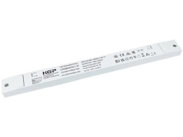 Perfektes 30W/24V Linear-Netzteil – unglaublich flach, extrem leise, stufenlos dimmbar (1–10V), IP20